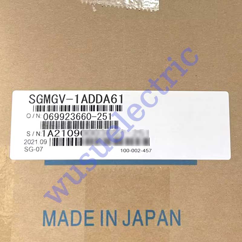 YASKAWA SGMGV-1ADDA61