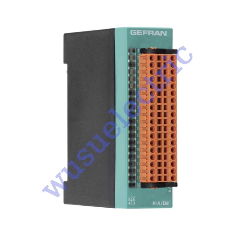 Gefran R-A/D8（F027063） Module with 8 analog inputs