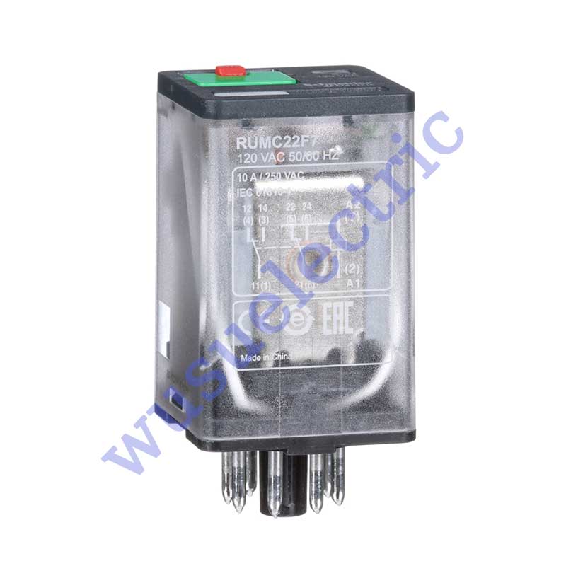 Schneider RUMC22F7 universal plugin relay