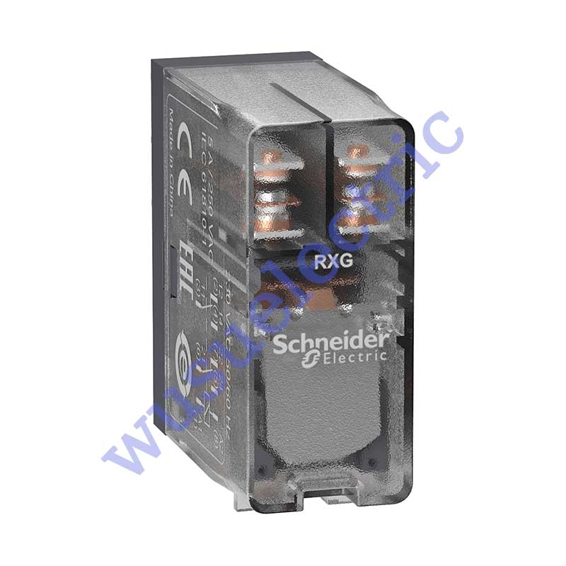 Schneider RXG25B7 interface plug in relay